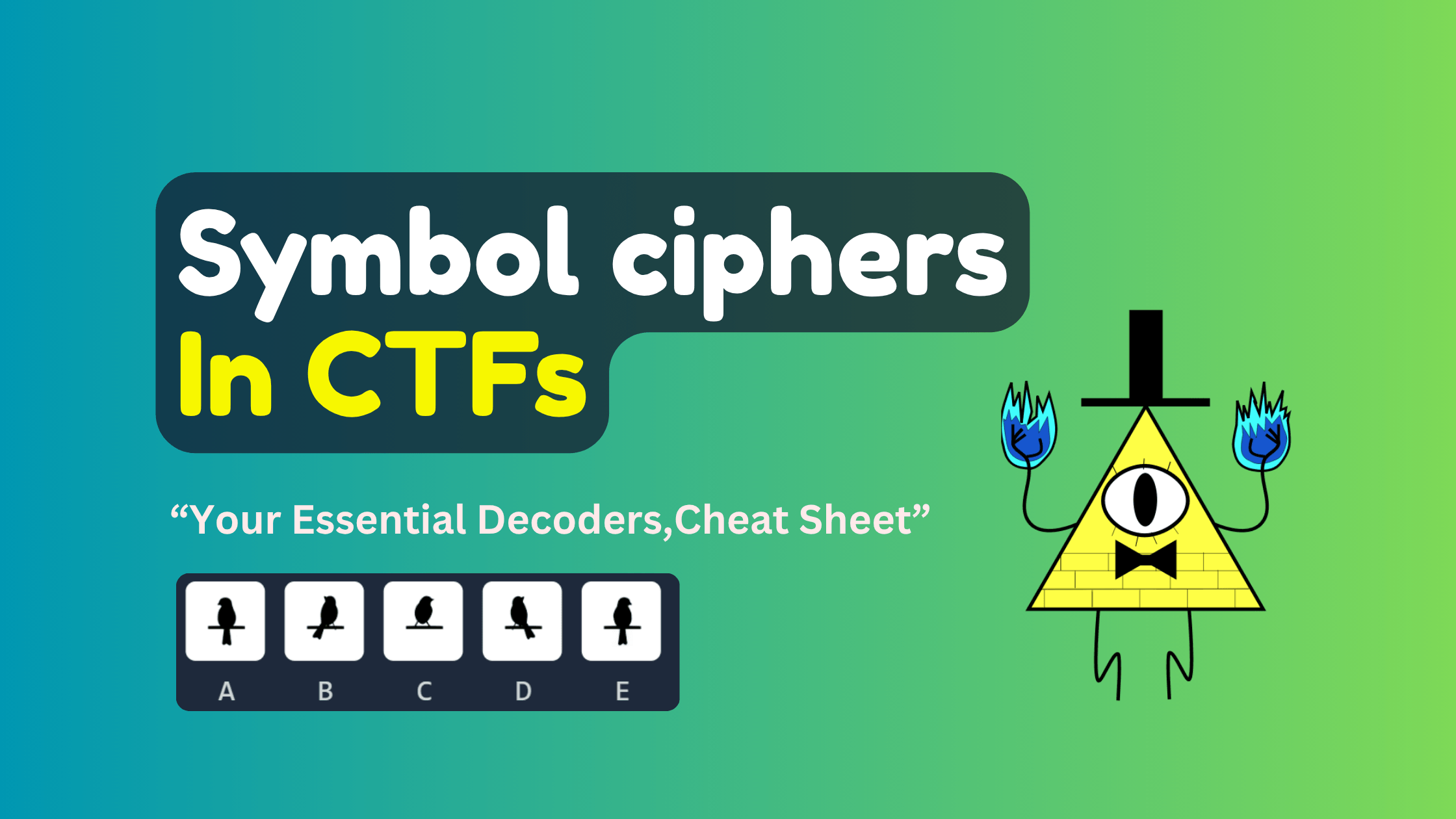 Symbol Ciphers in CTF Challenges: A Complete Guide to Decoding Visual Cryptography