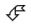 Wingdings symbol for letter É