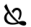 Wingdings symbol for letter Ï