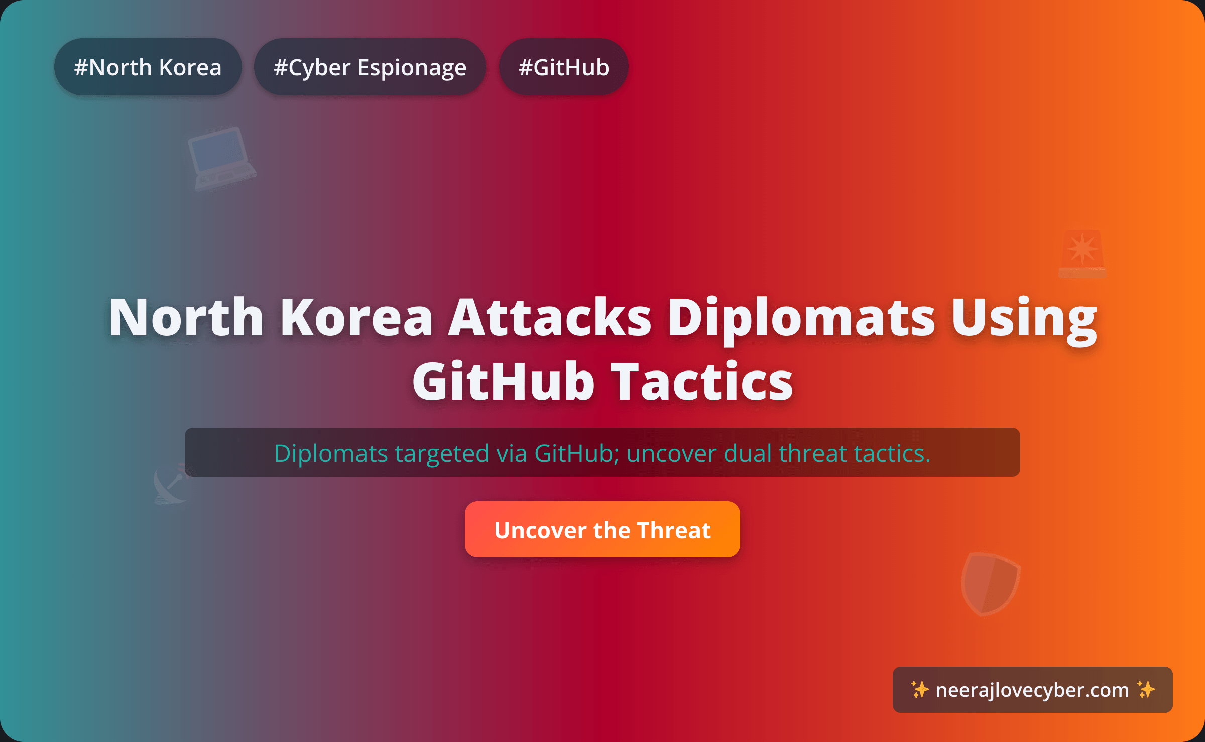North Korea Hits Diplomats with GitHub-Based Attacks