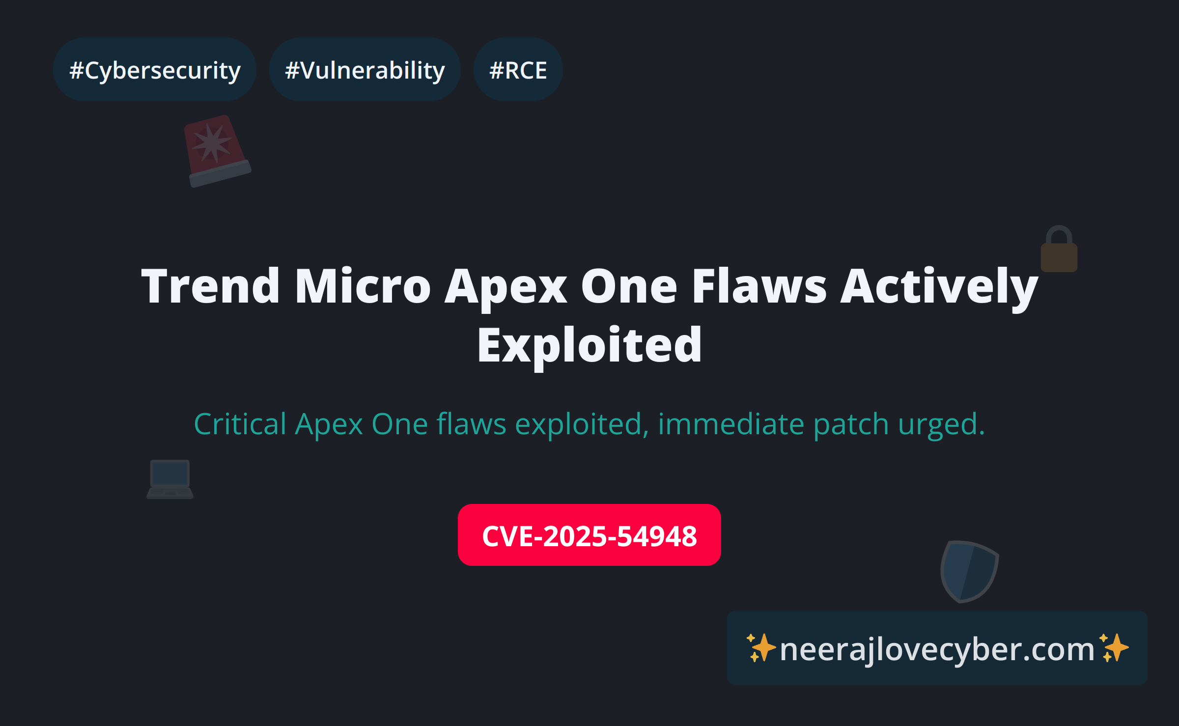Trend Micro Apex One Flaws Actively Exploited
